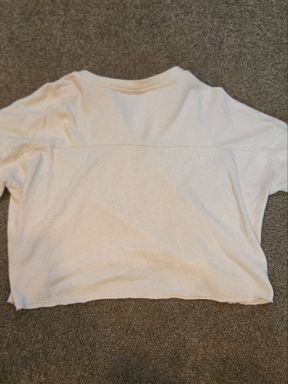 Universal Thread Cream Button-Front Ribbed Henley - Picture 3 of 3